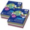 Construction Paper, 11 Assorted Colors, 9" x 12", 300 Sheets Per Pack, 2 Packs